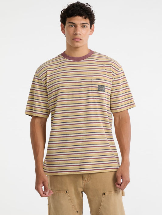 GUESS Originals Eco Horizontal Stripe Pocket Tee - Guess