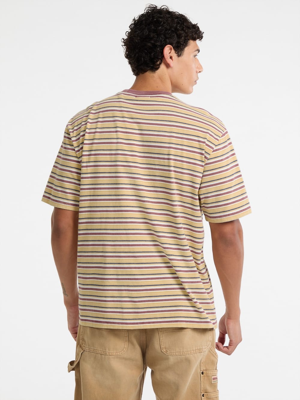 GUESS Originals Eco Horizontal Stripe Pocket Tee - Guess