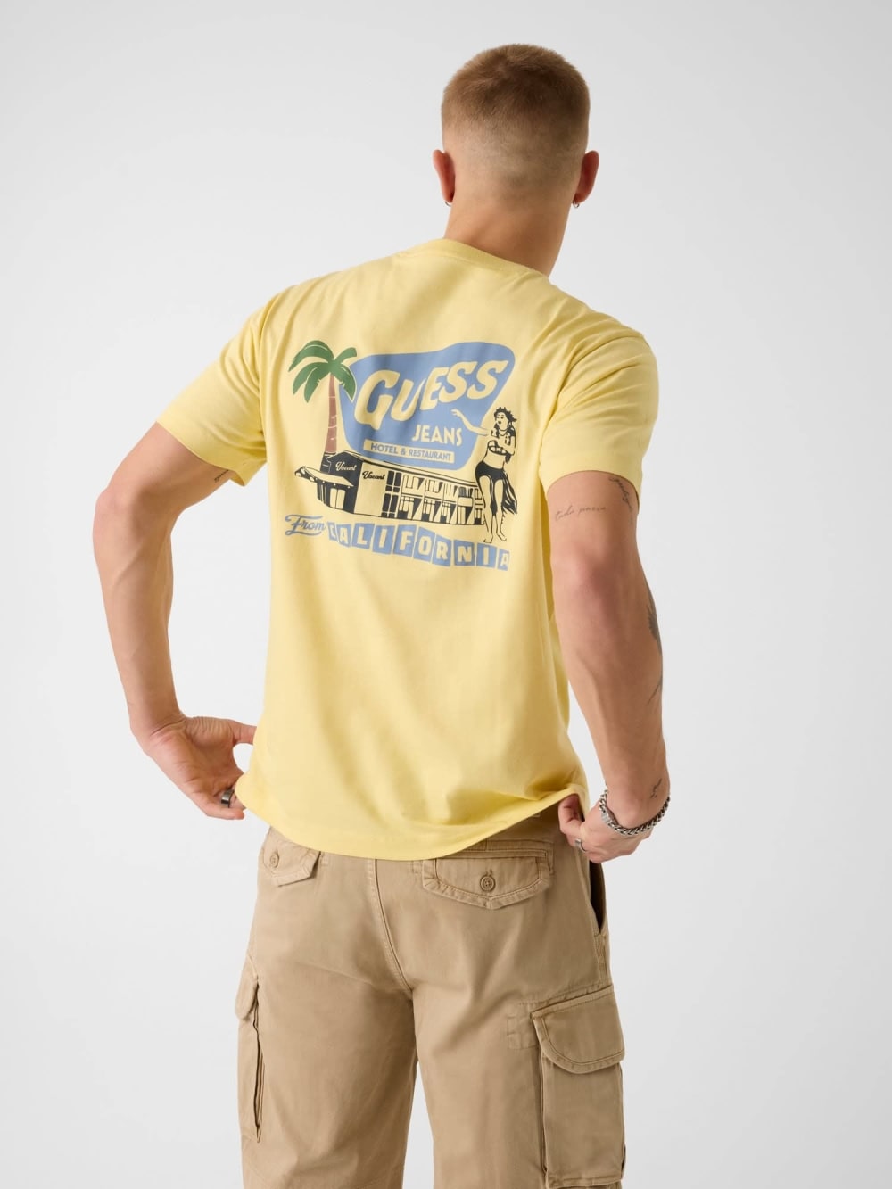 Printed logo t-shirt - Guess