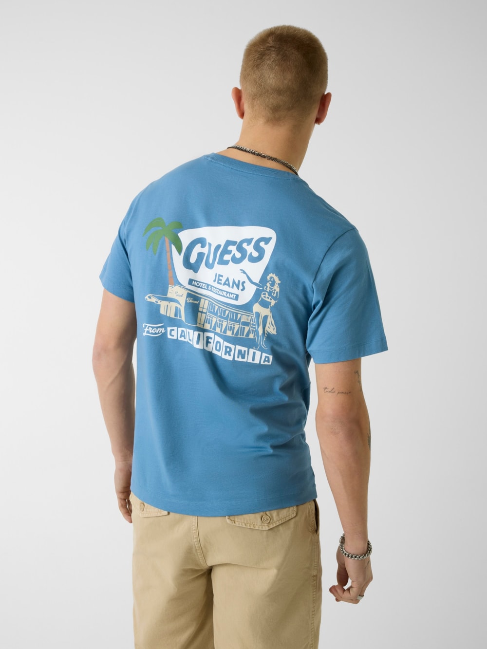 Printed logo t-shirt - Guess