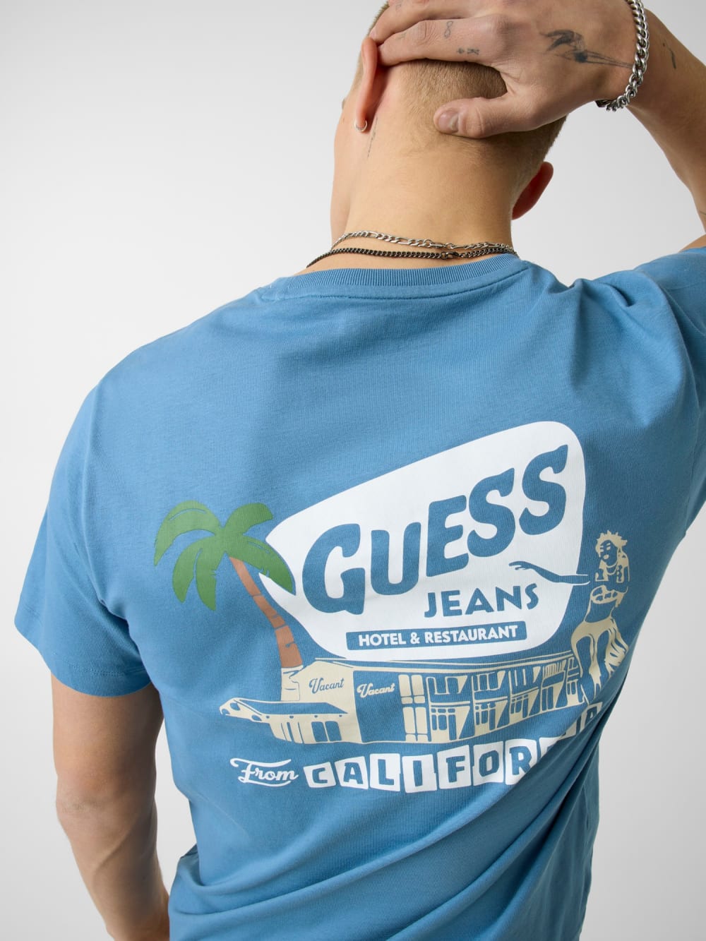 Printed logo t-shirt - Guess