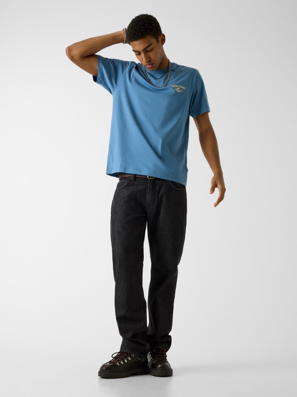 Embroidered logo t-shirt - Guess