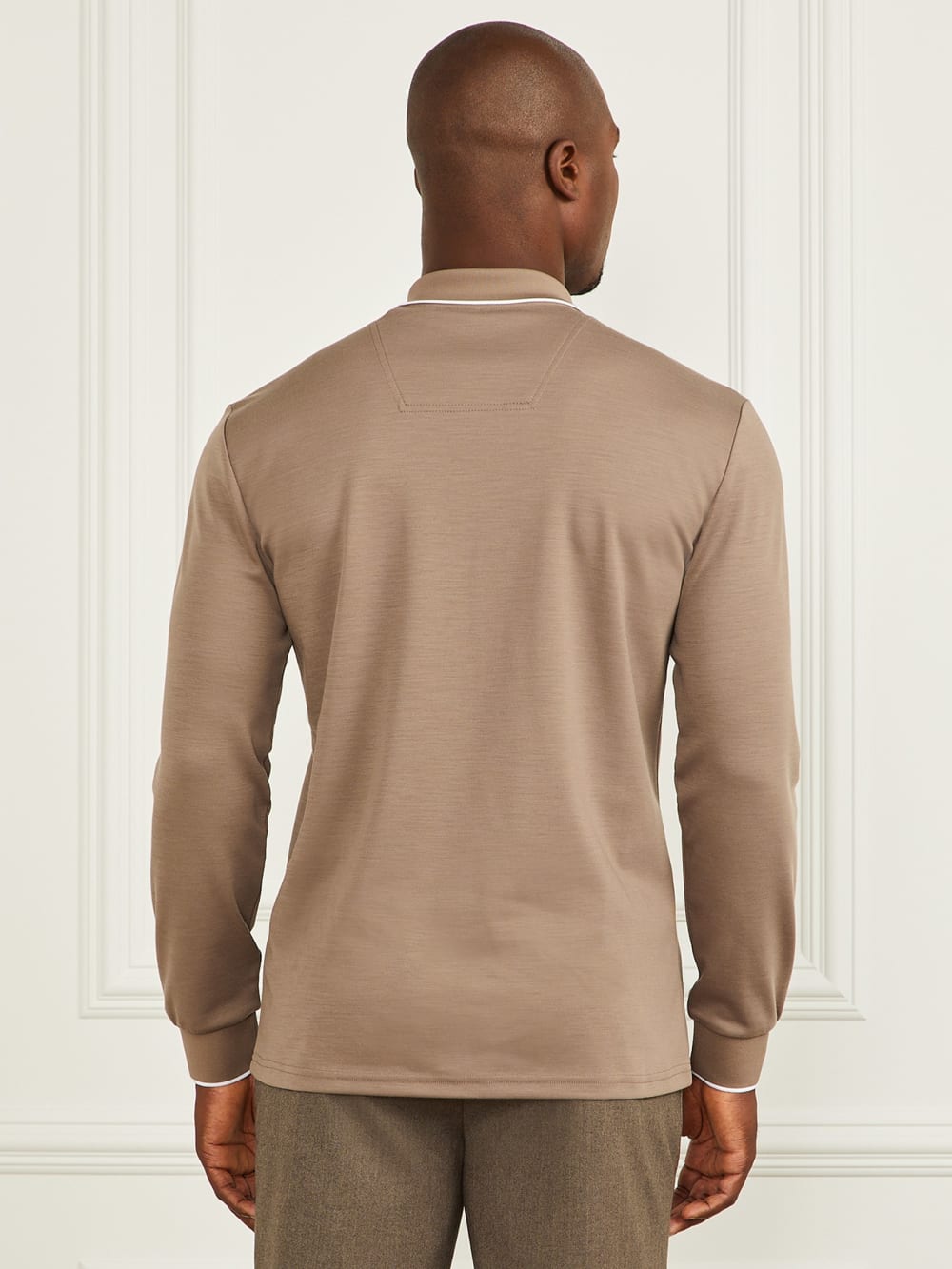 Long-Sleeve Zip Polo - Guess