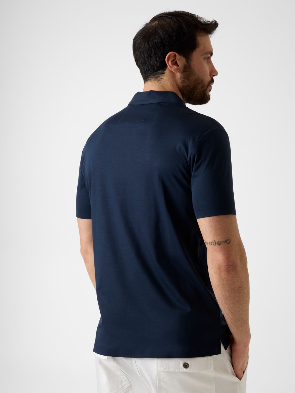 Lyocell blend polo - Guess