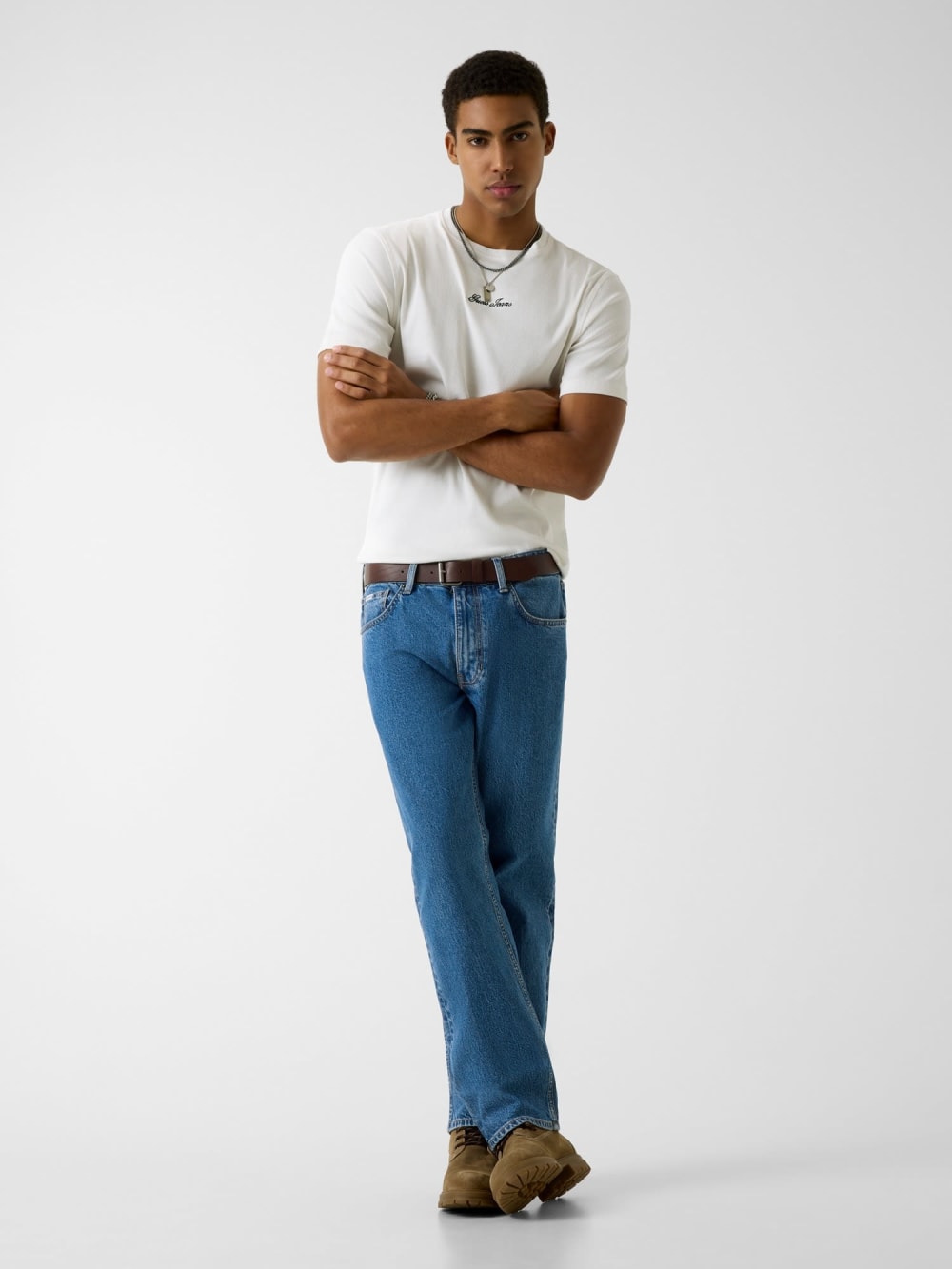 Embroidered logo t-shirt - Guess