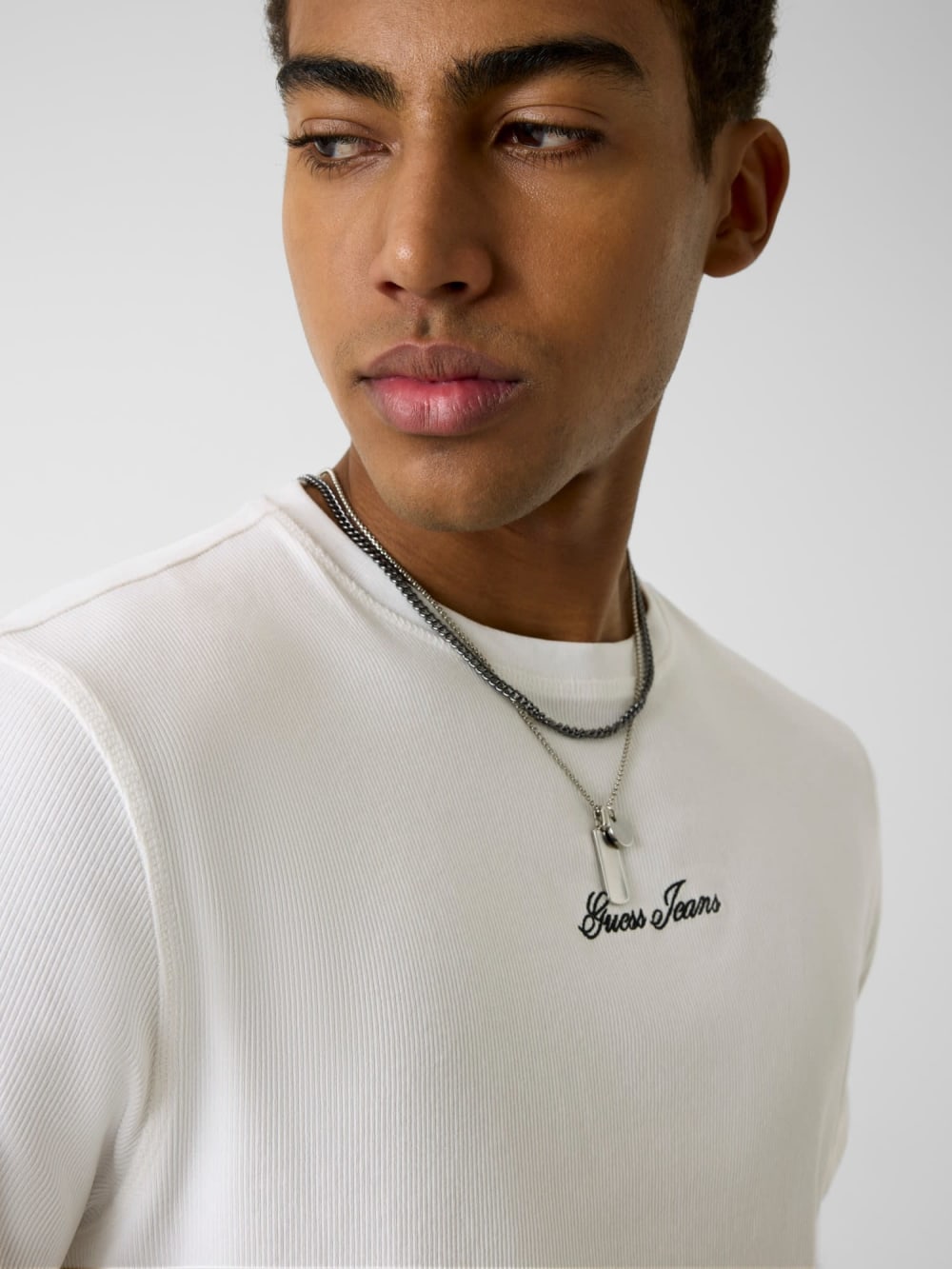 Embroidered logo t-shirt - Guess