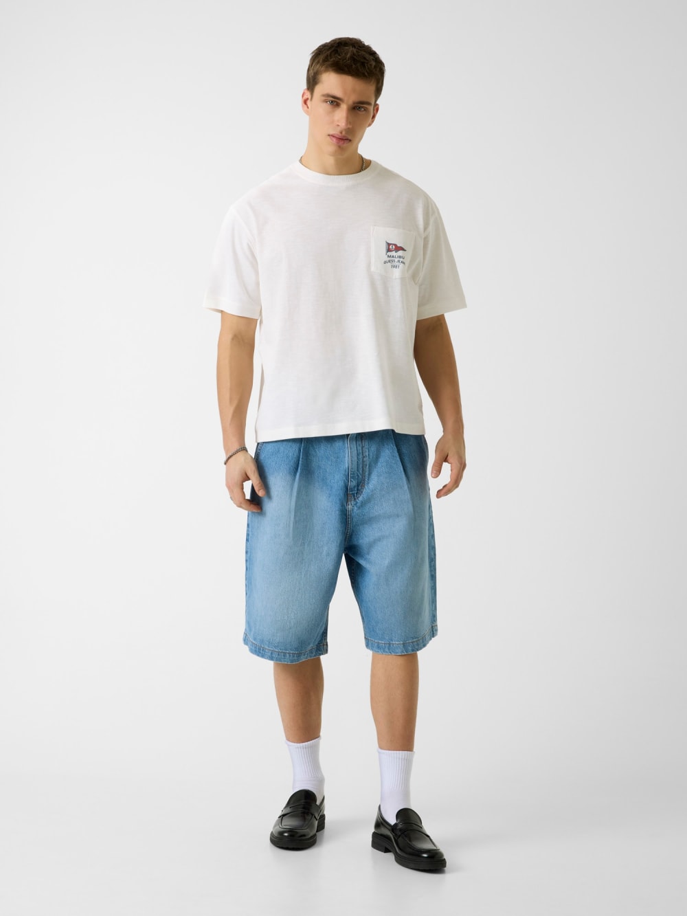 Boxy cropped t-shirt - Guess