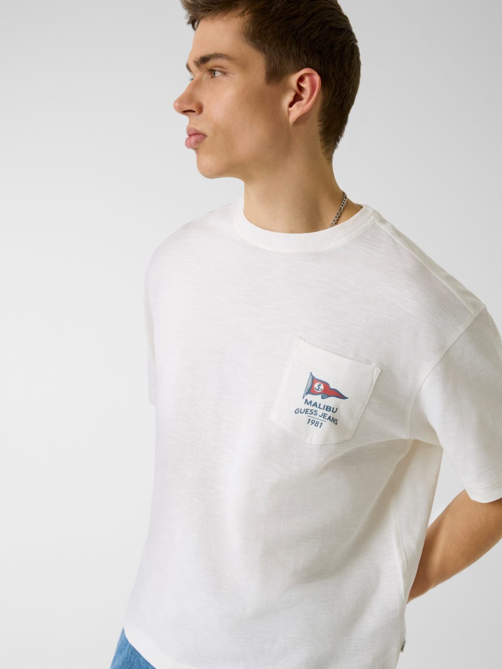 Boxy cropped t-shirt - Guess