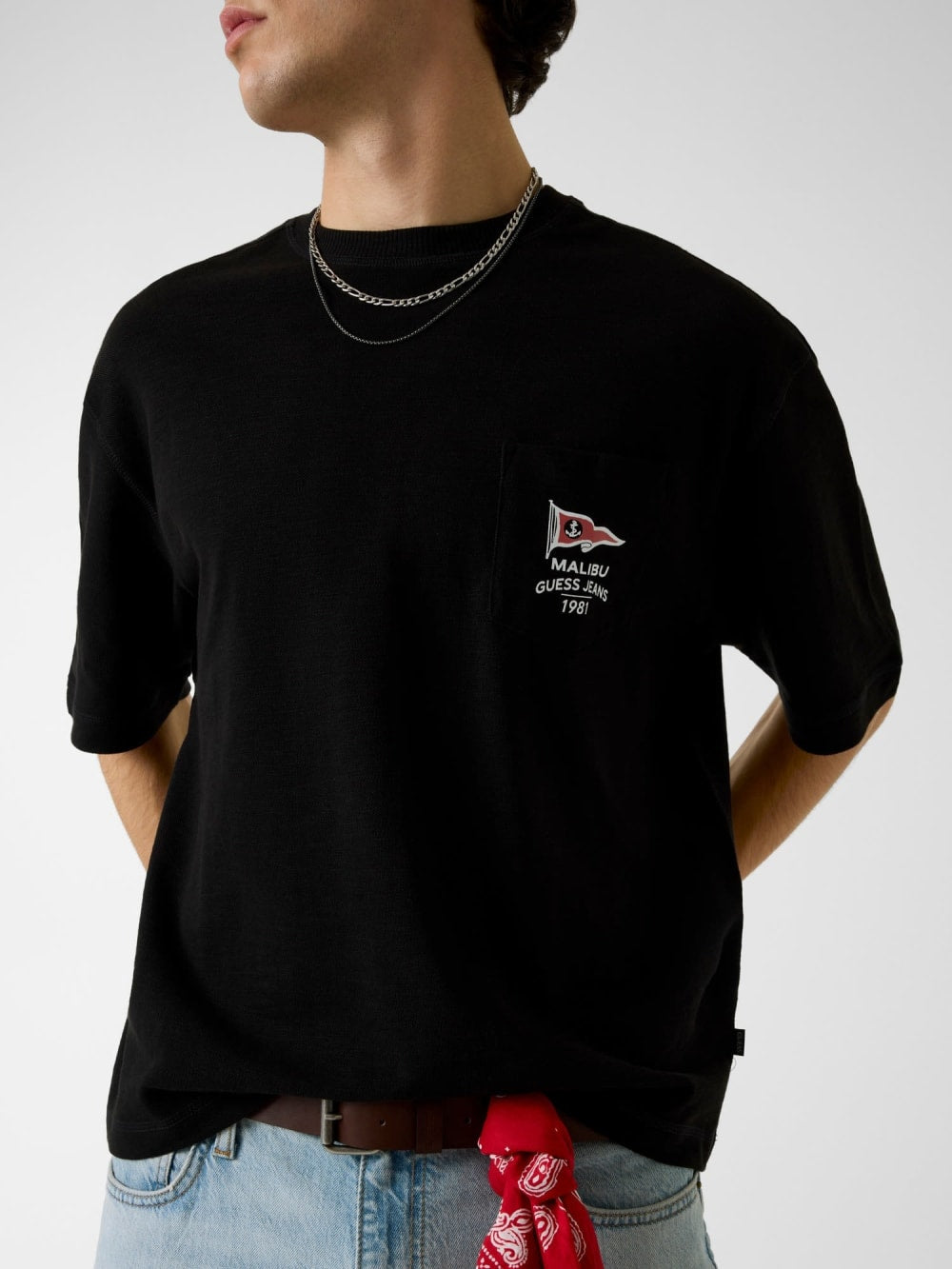 Boxy cropped t-shirt - Guess