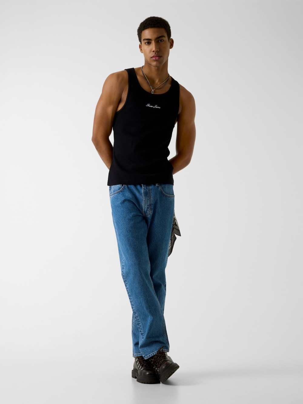 Embroidered tank top - Guess