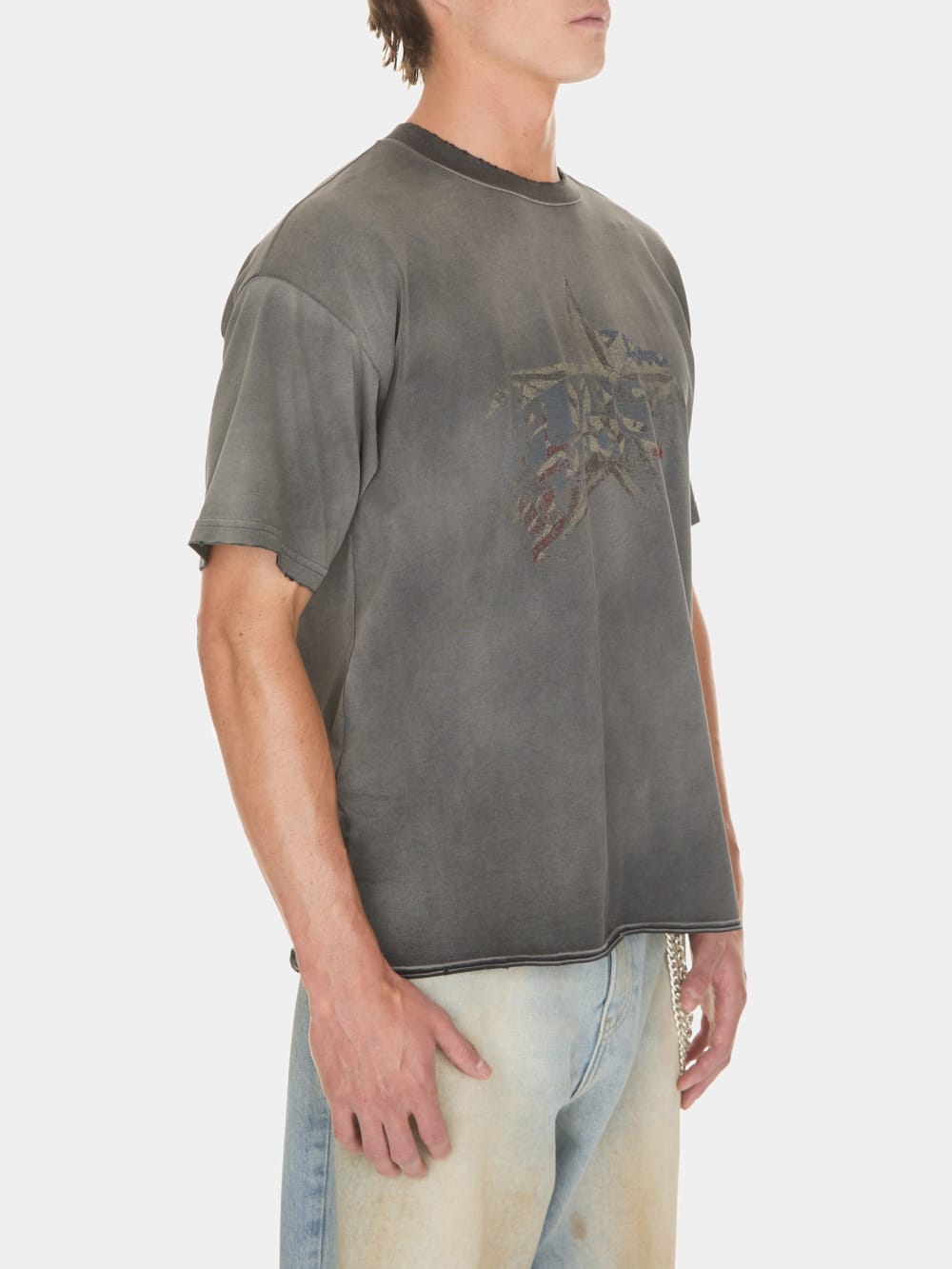 washed graphic tee - Guess