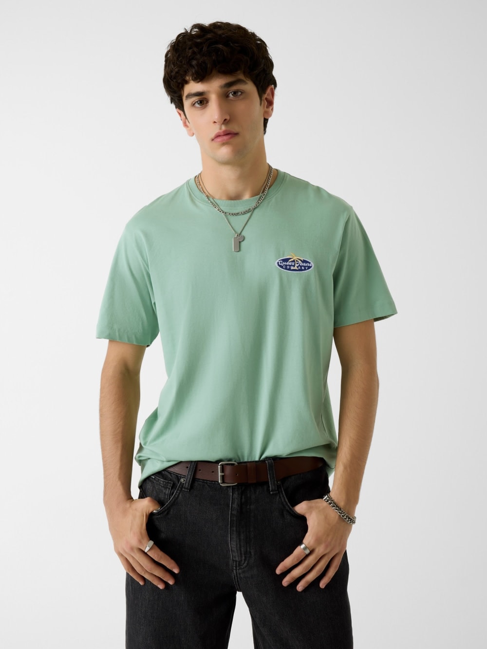 Embroidered logo t-shirt - Guess
