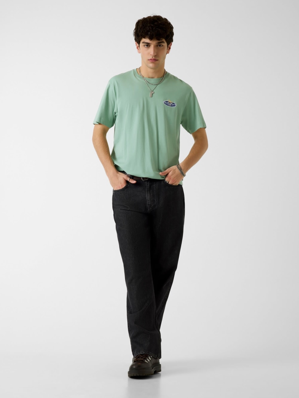 Embroidered logo t-shirt - Guess