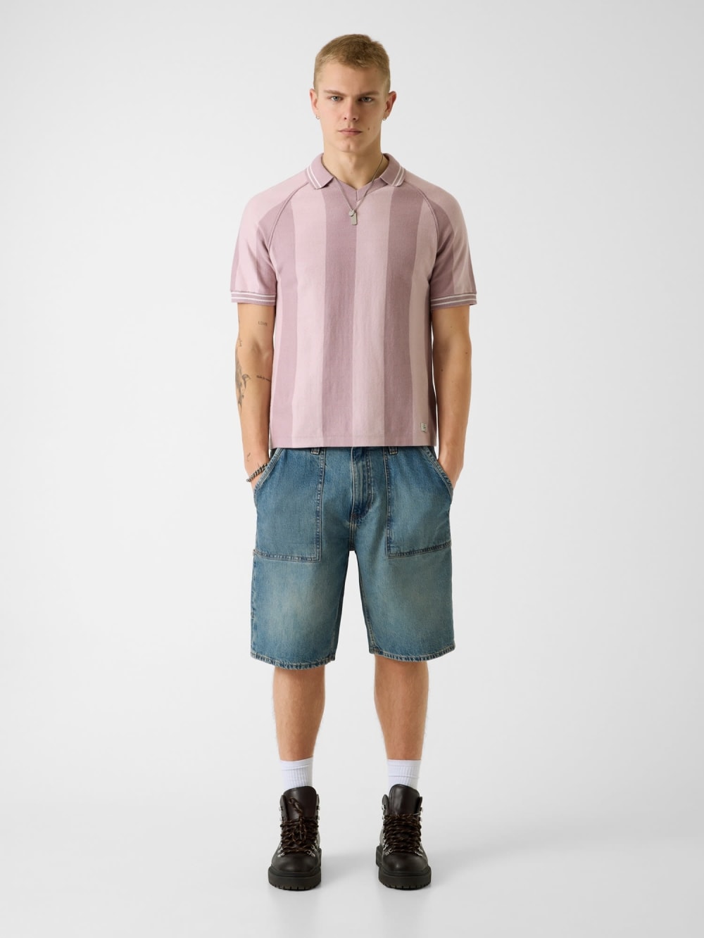 Striped polo shirt - Guess