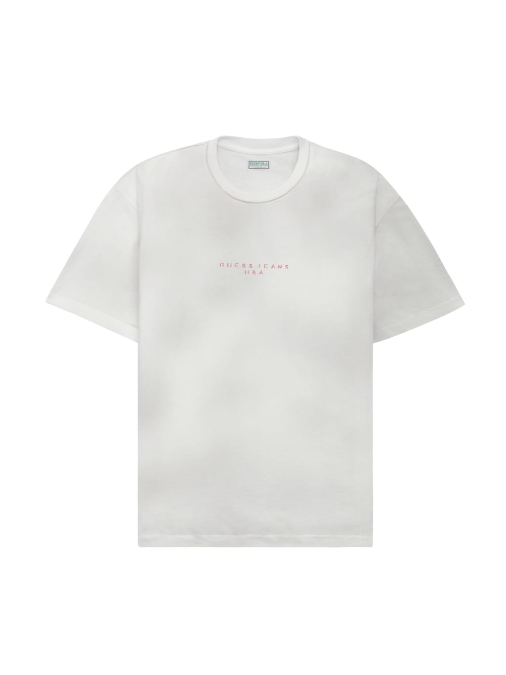 distressed logo tee - Guess