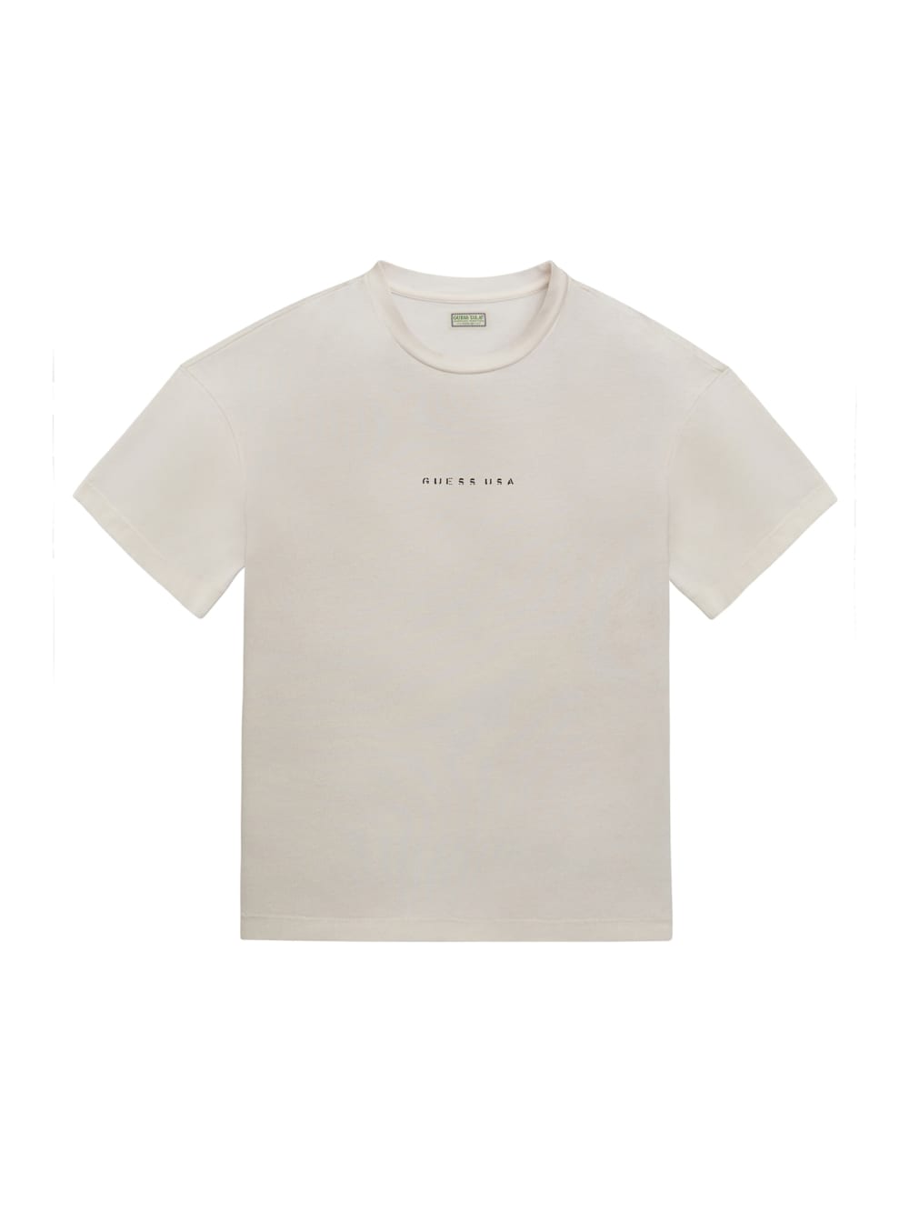 distressed logo tee - Guess