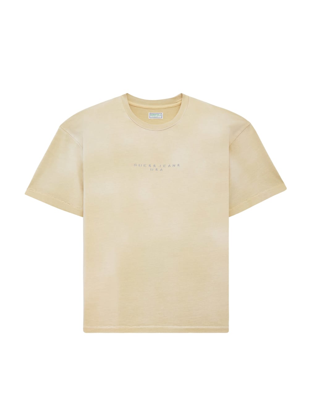 distressed logo tee - Guess