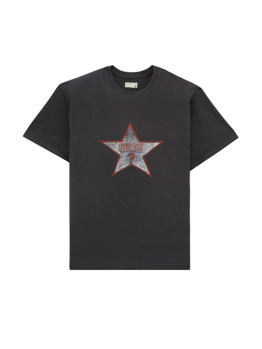 distressed star tee - Guess