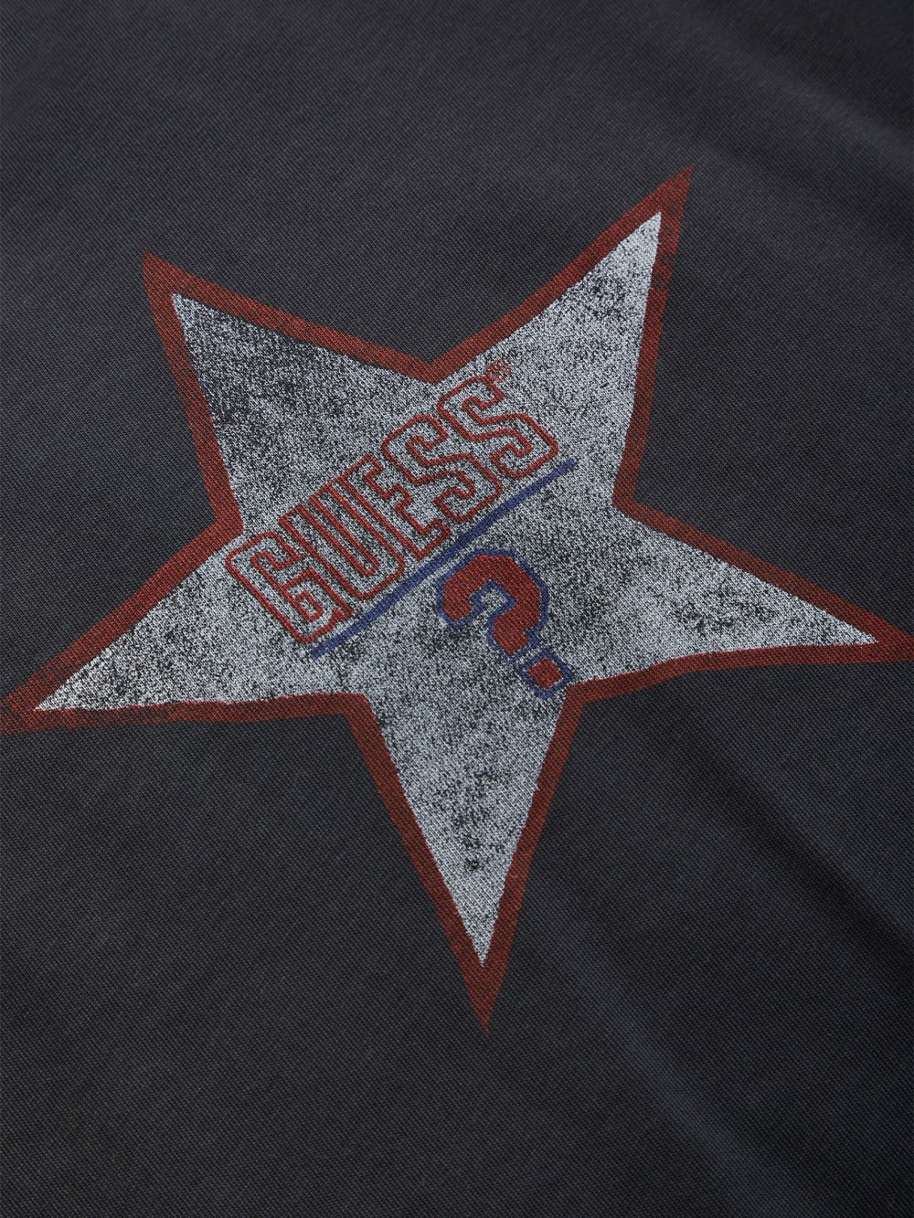 distressed star tee - Guess