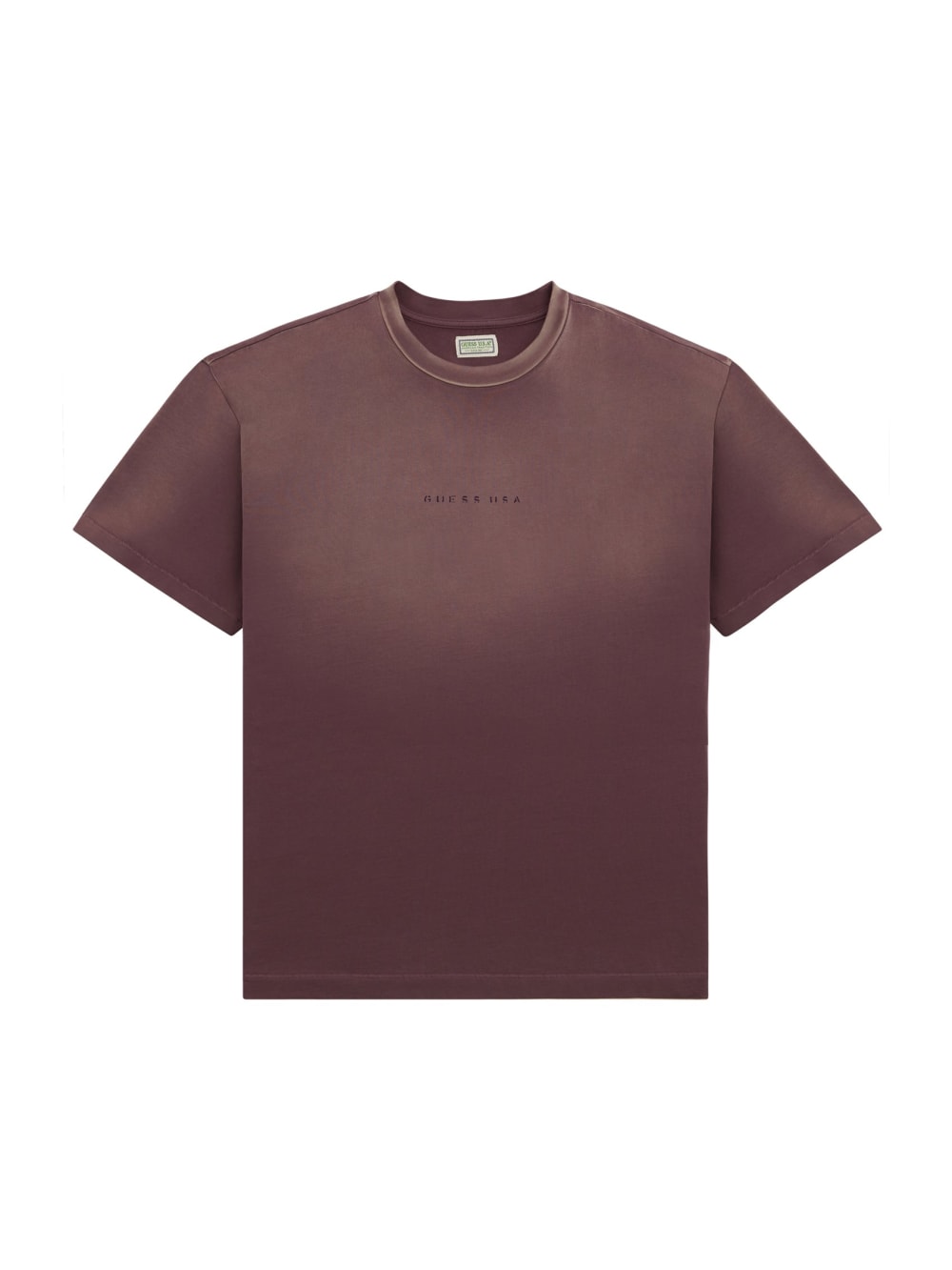 distressed logo tee - Guess