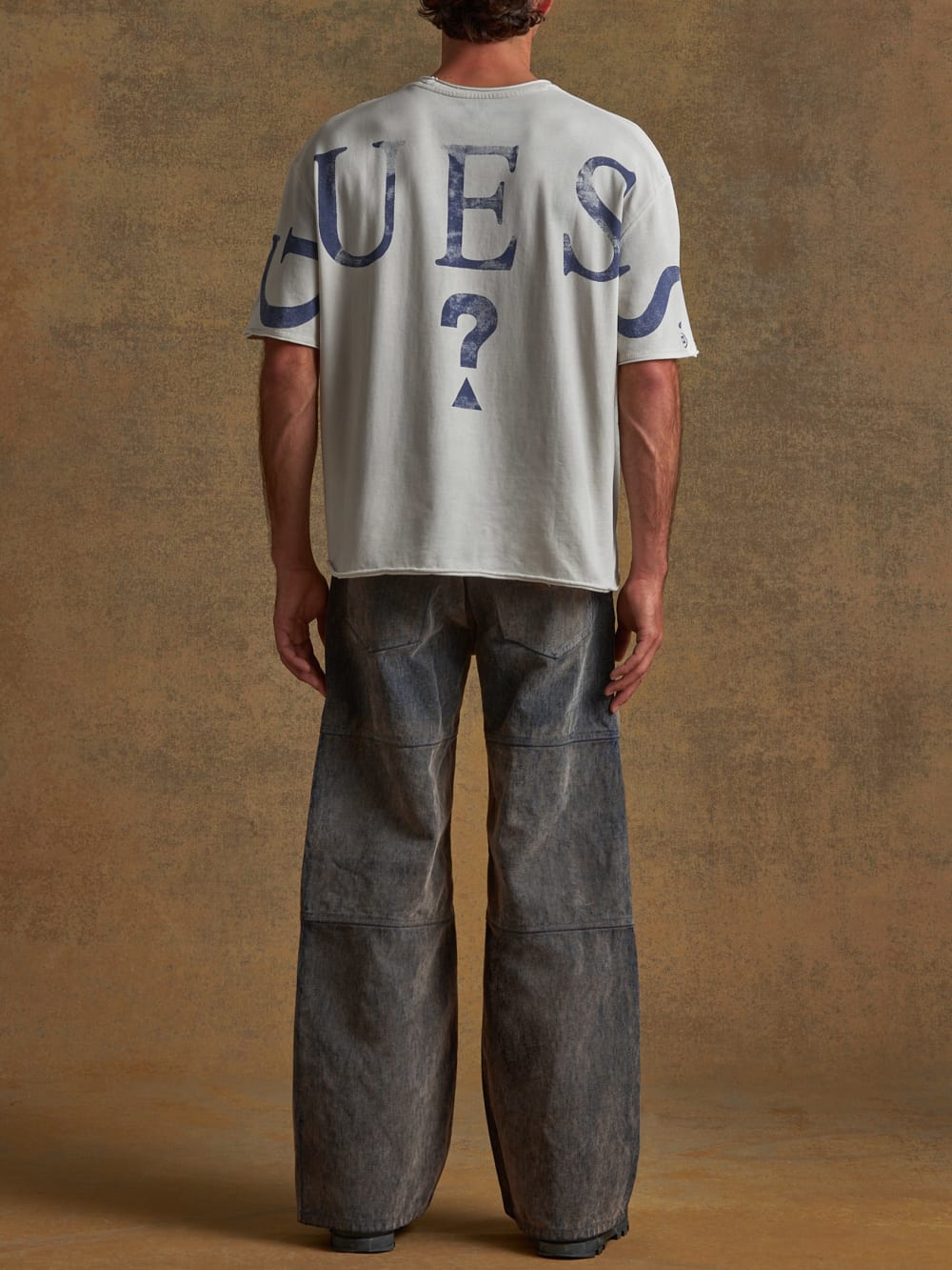 oversized logo tee - Guess