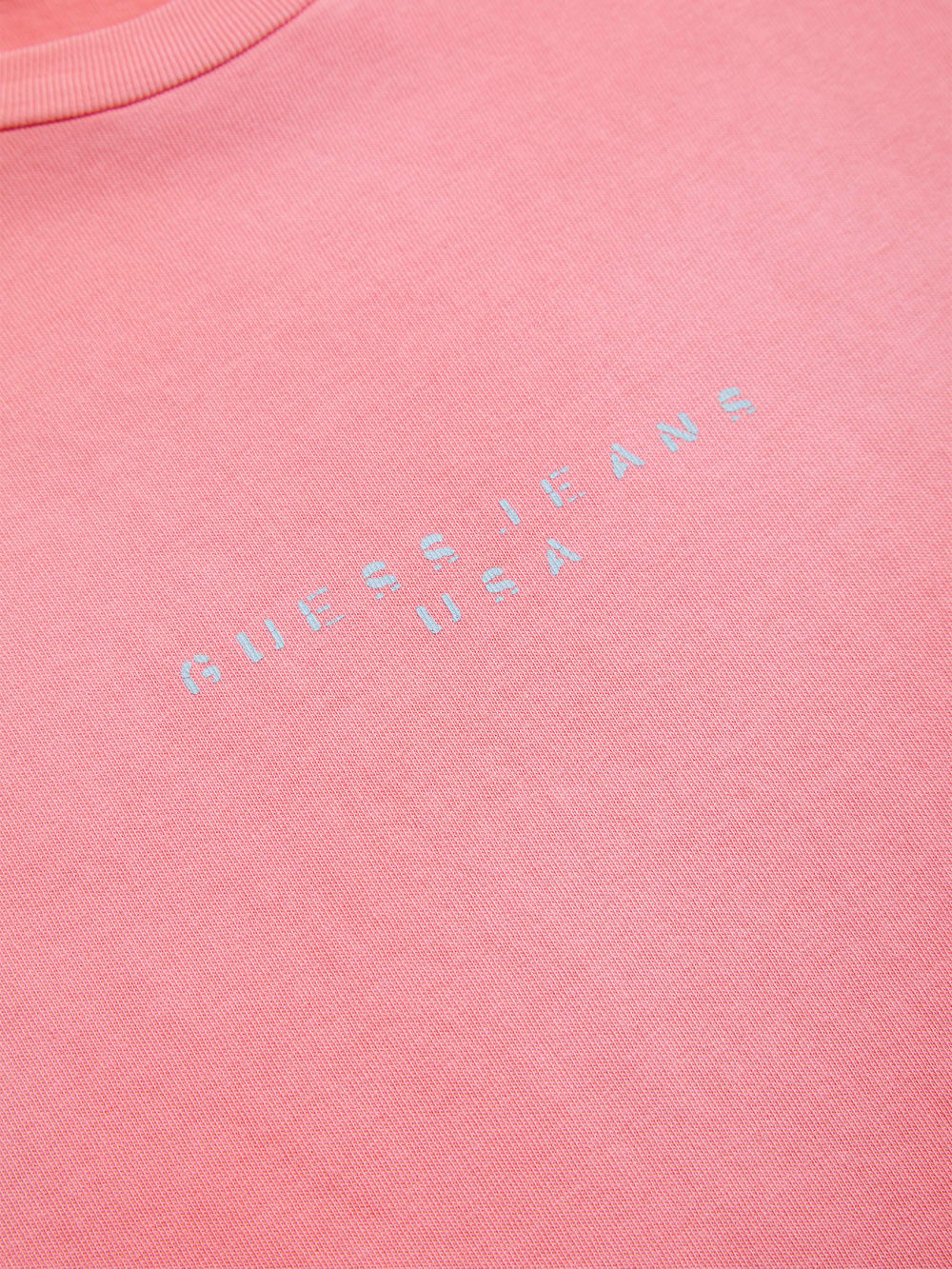 distressed logo tee - Guess