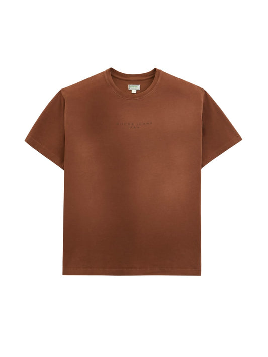 distressed logo tee - Guess
