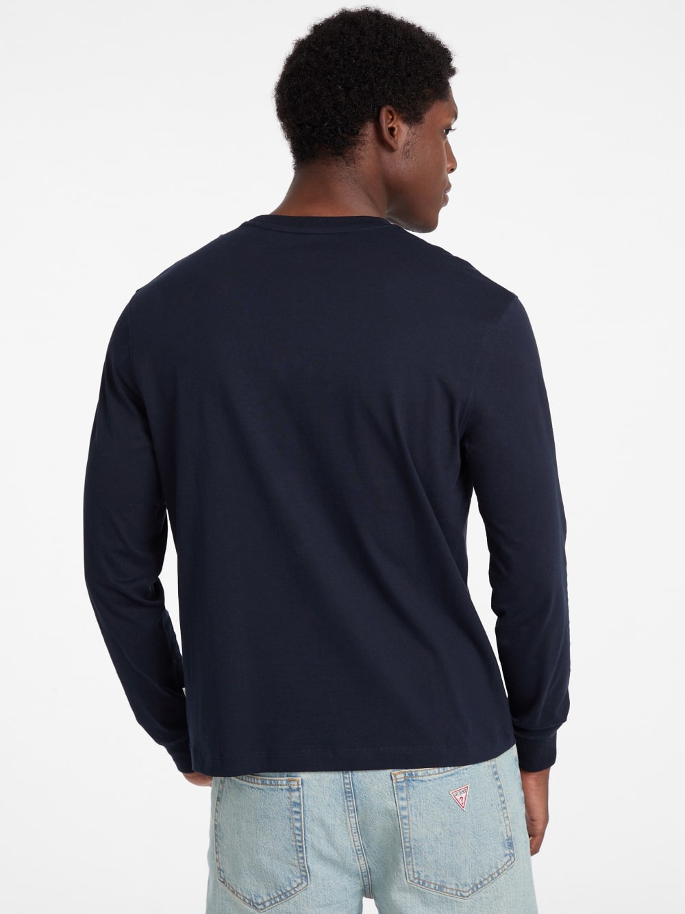 Crewneck Logo Tee - Guess