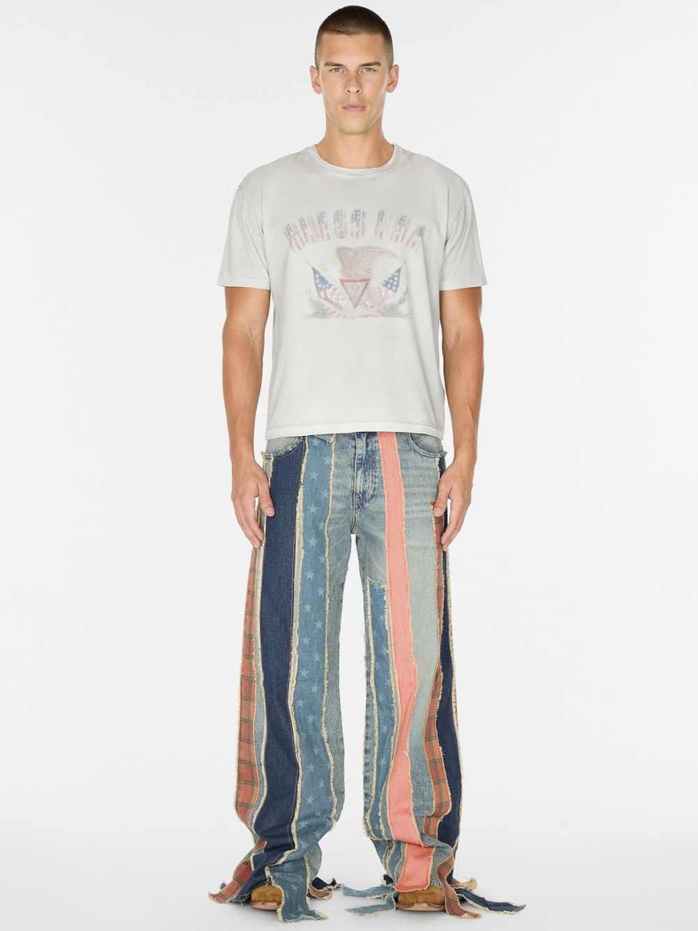 vintage graphic tee - Guess