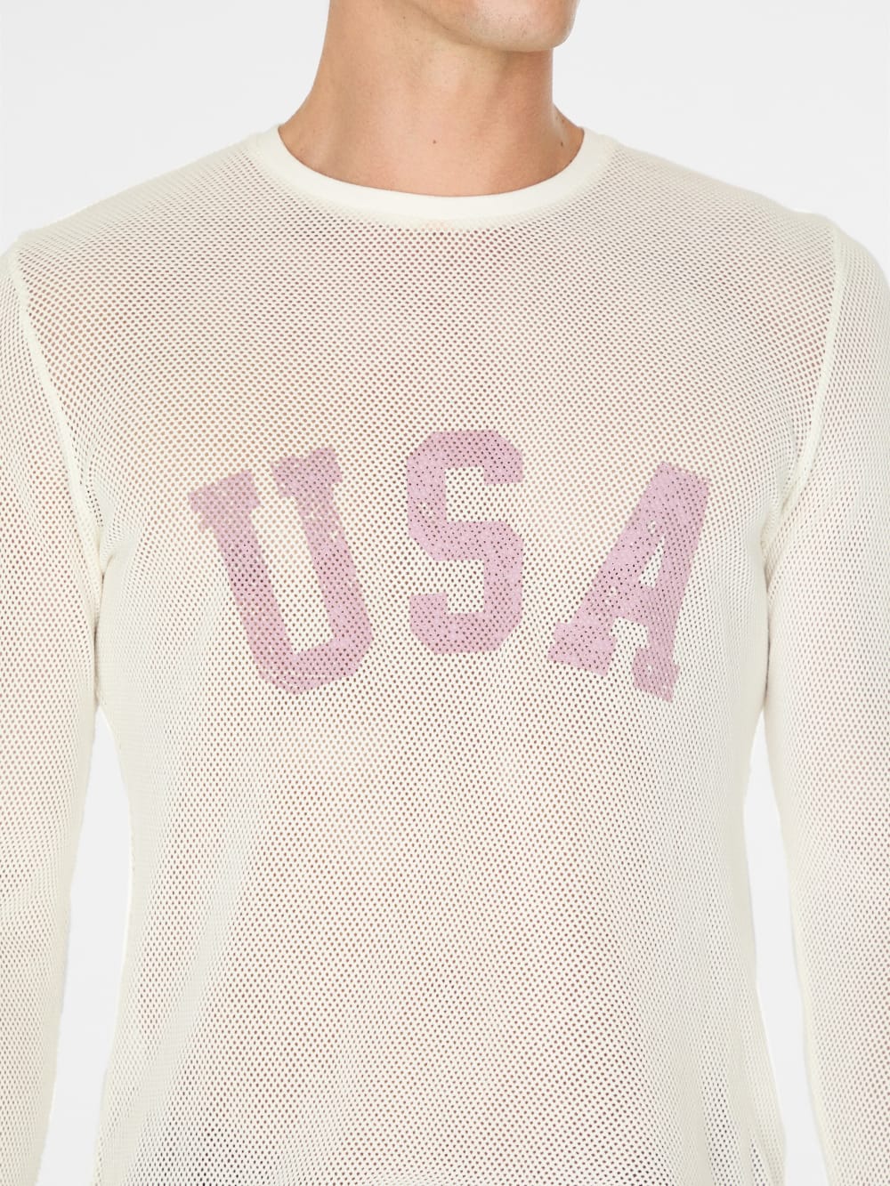 usa mesh tee - Guess