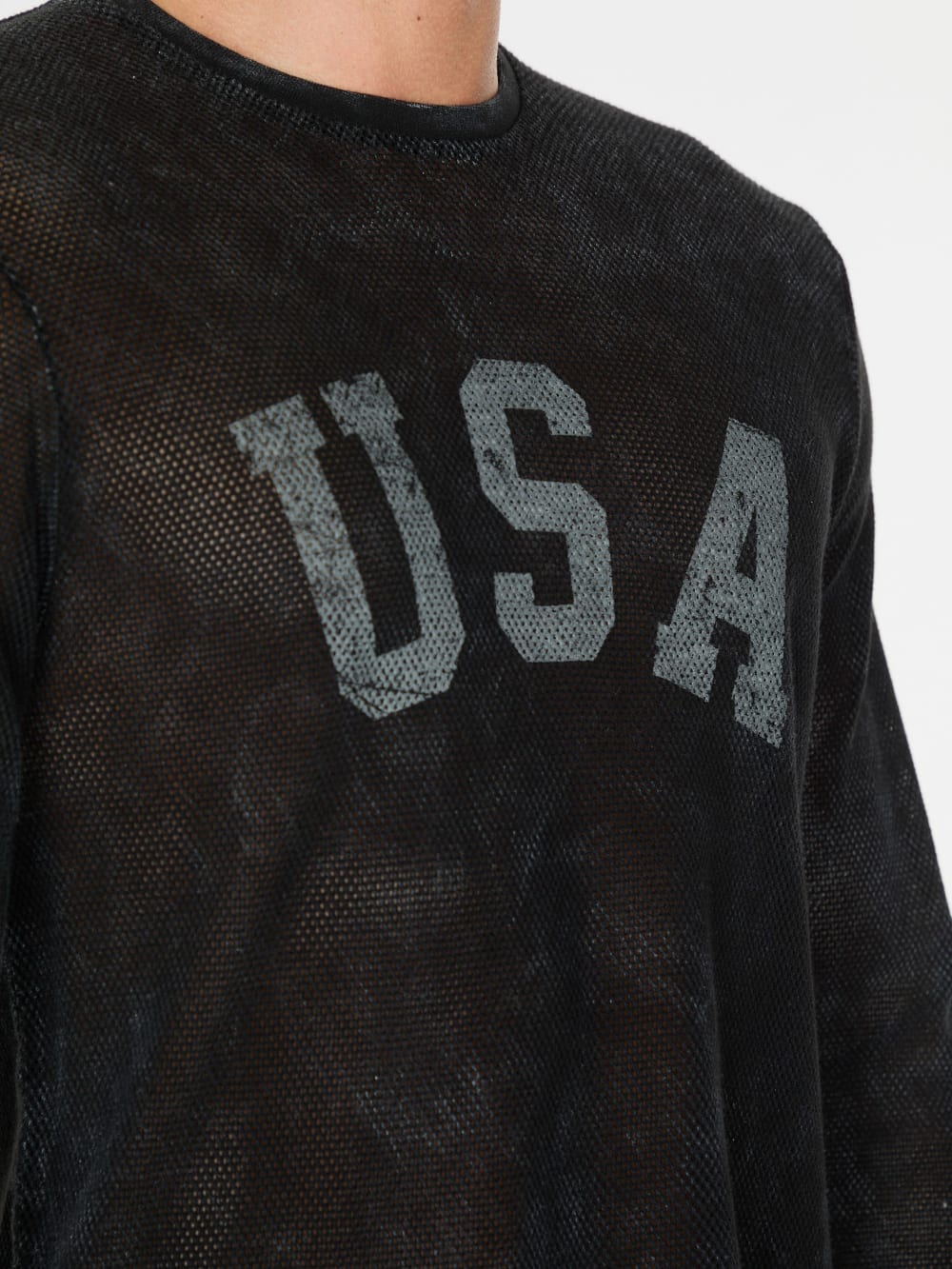 usa mesh tee - Guess