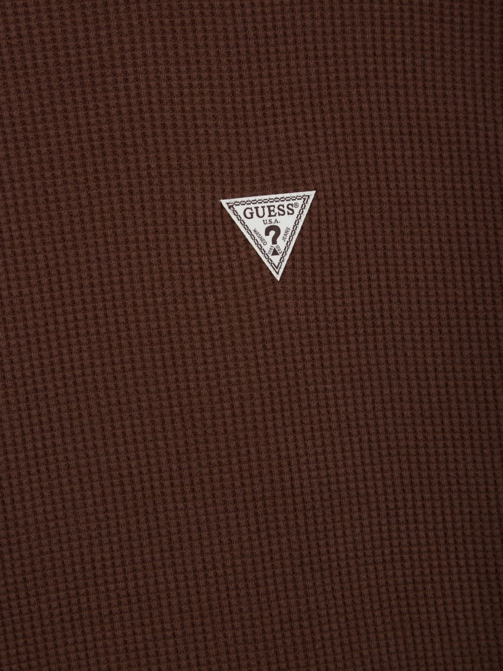 Long Sleeve Waffle Tee - Guess
