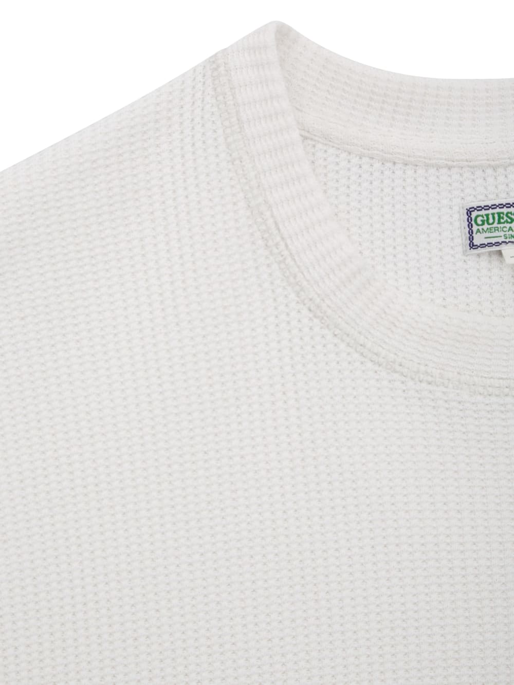 Long Sleeve Waffle Tee - Guess