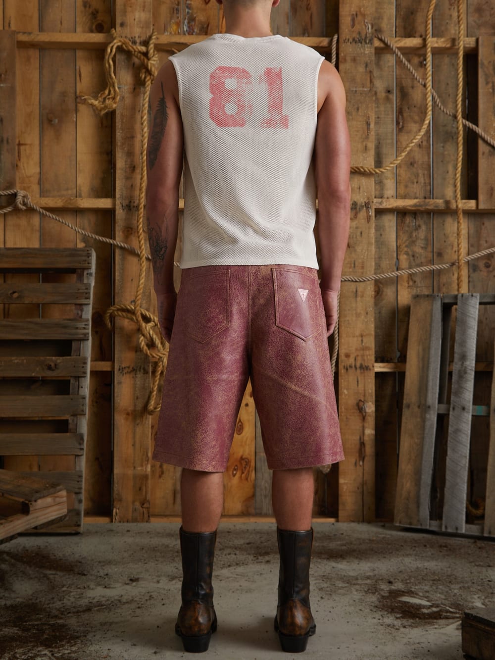 mesh jersey - Guess