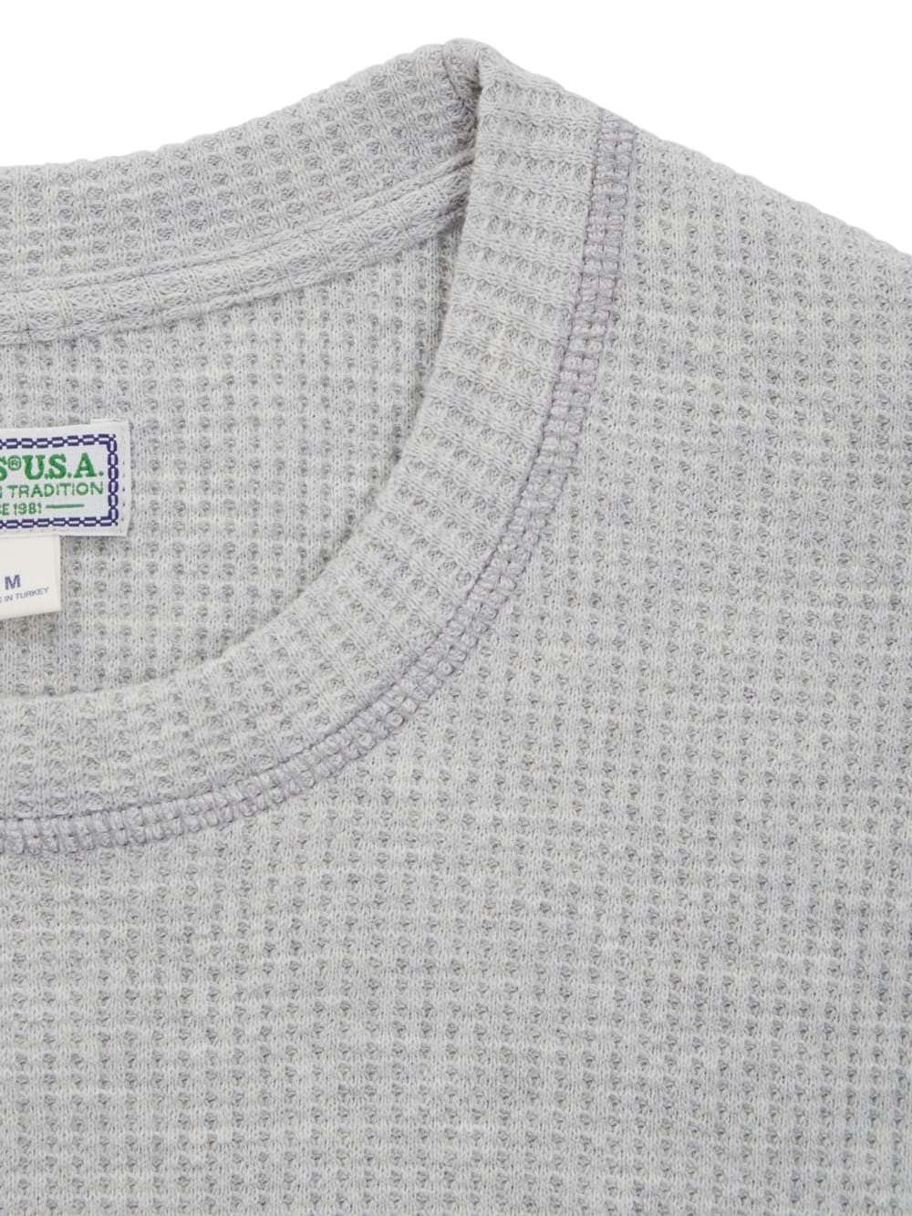 Long Sleeve Waffle Tee - Guess