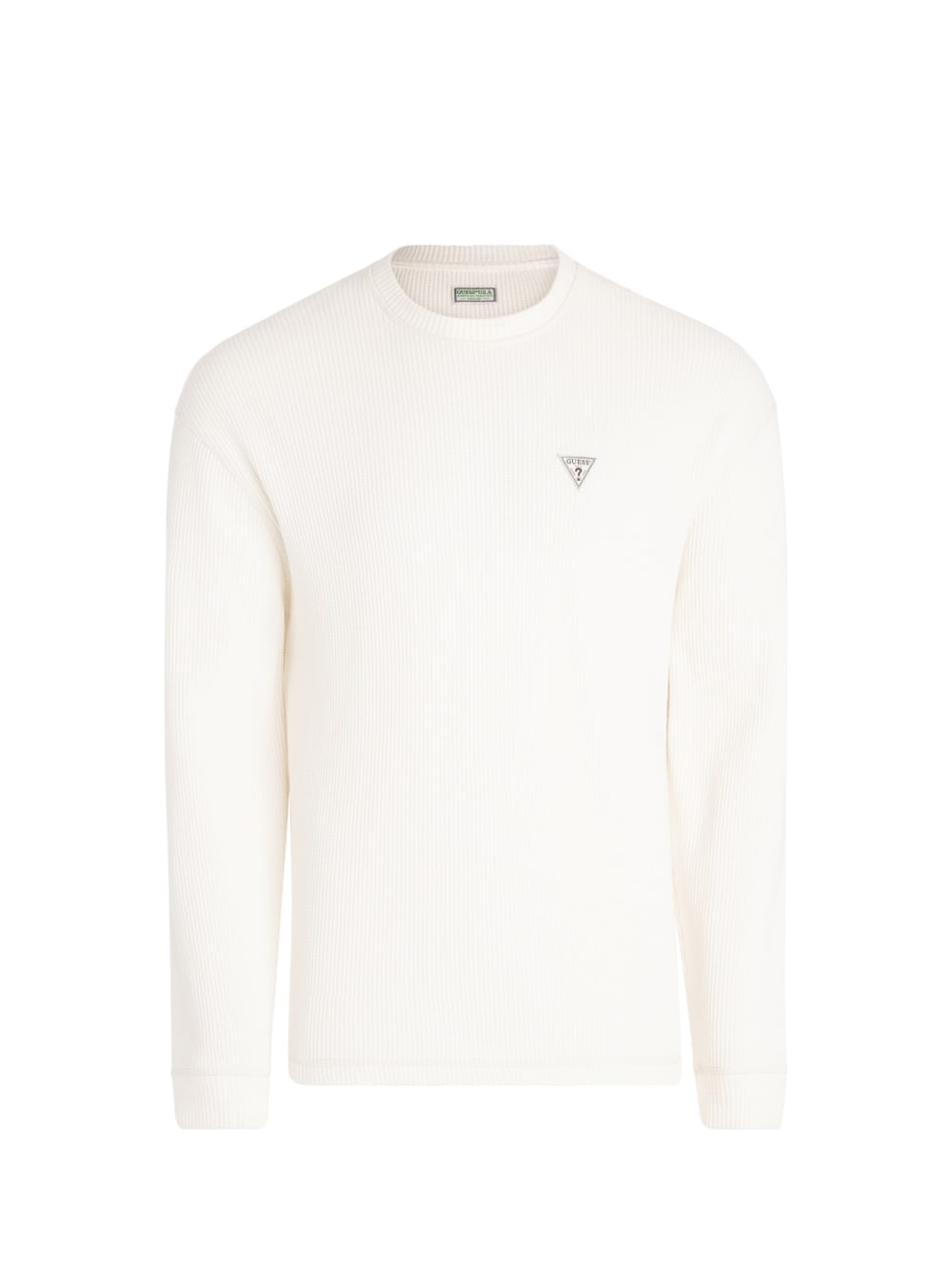Long-Sleeve Waffle Tee - Guess