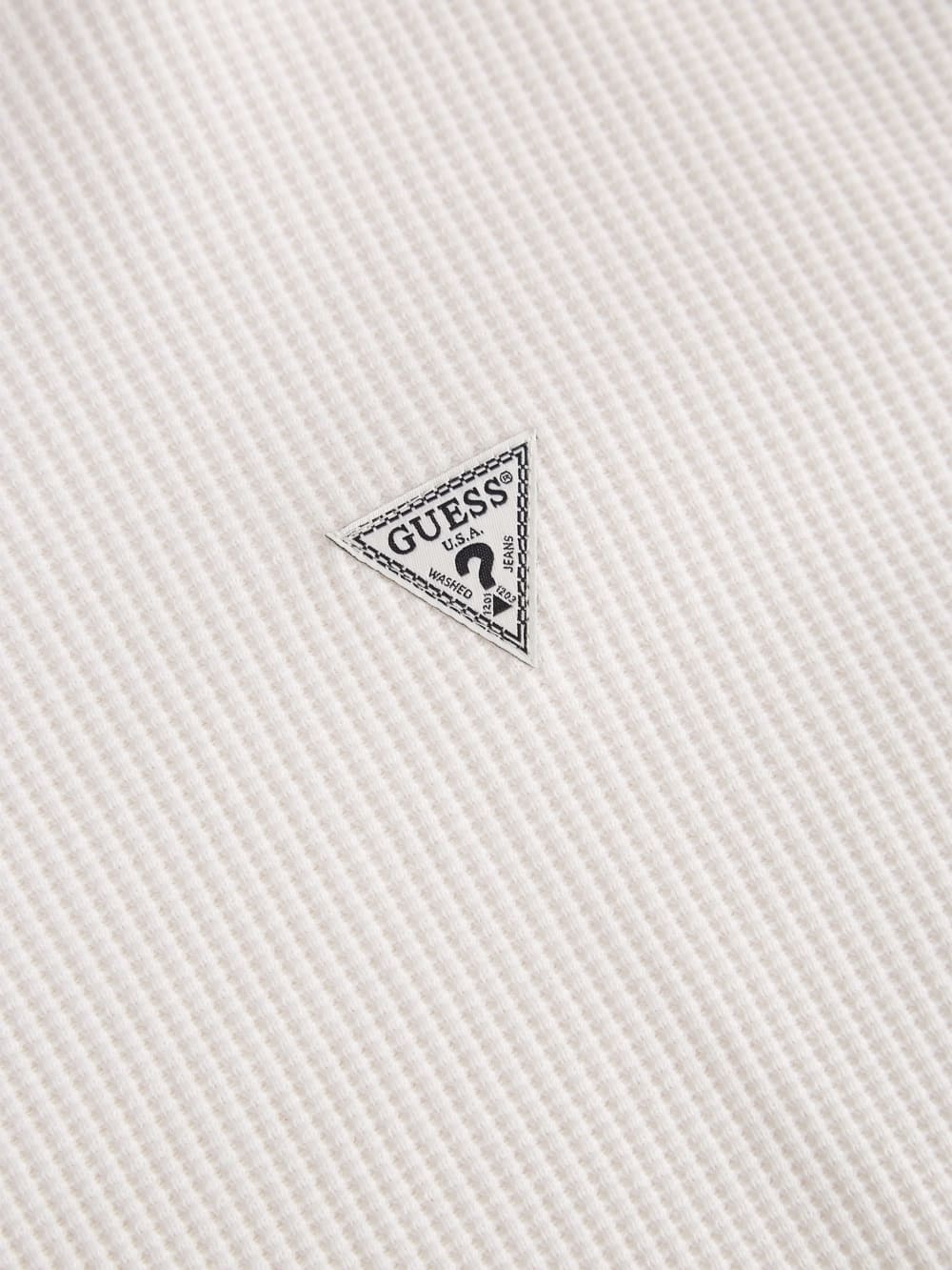 Long-Sleeve Waffle Tee - Guess