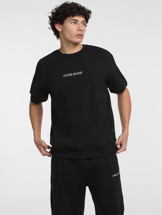 Crewneck Logo Sweater Tee - Guess