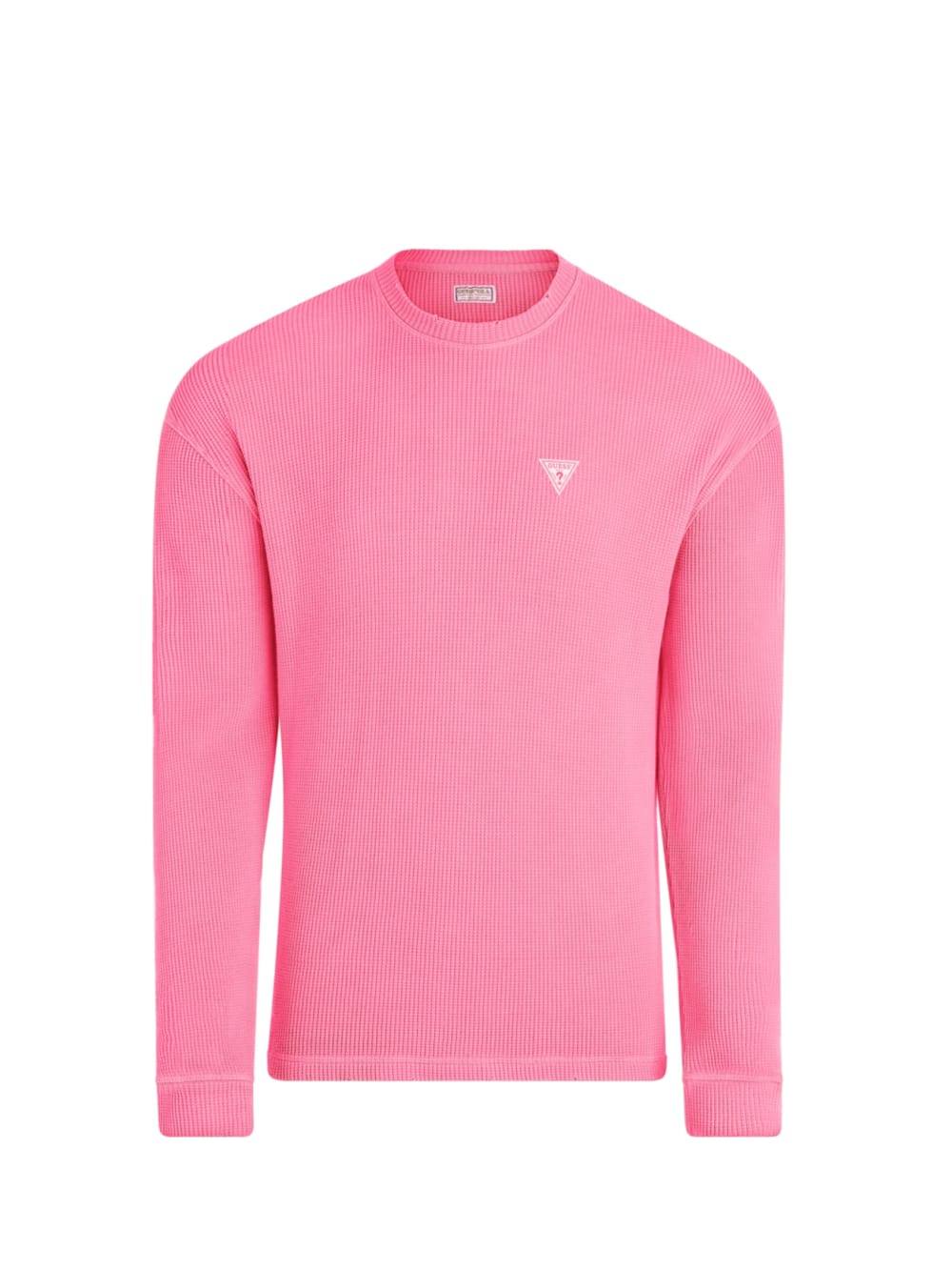 Long-Sleeve Waffle Tee - Guess