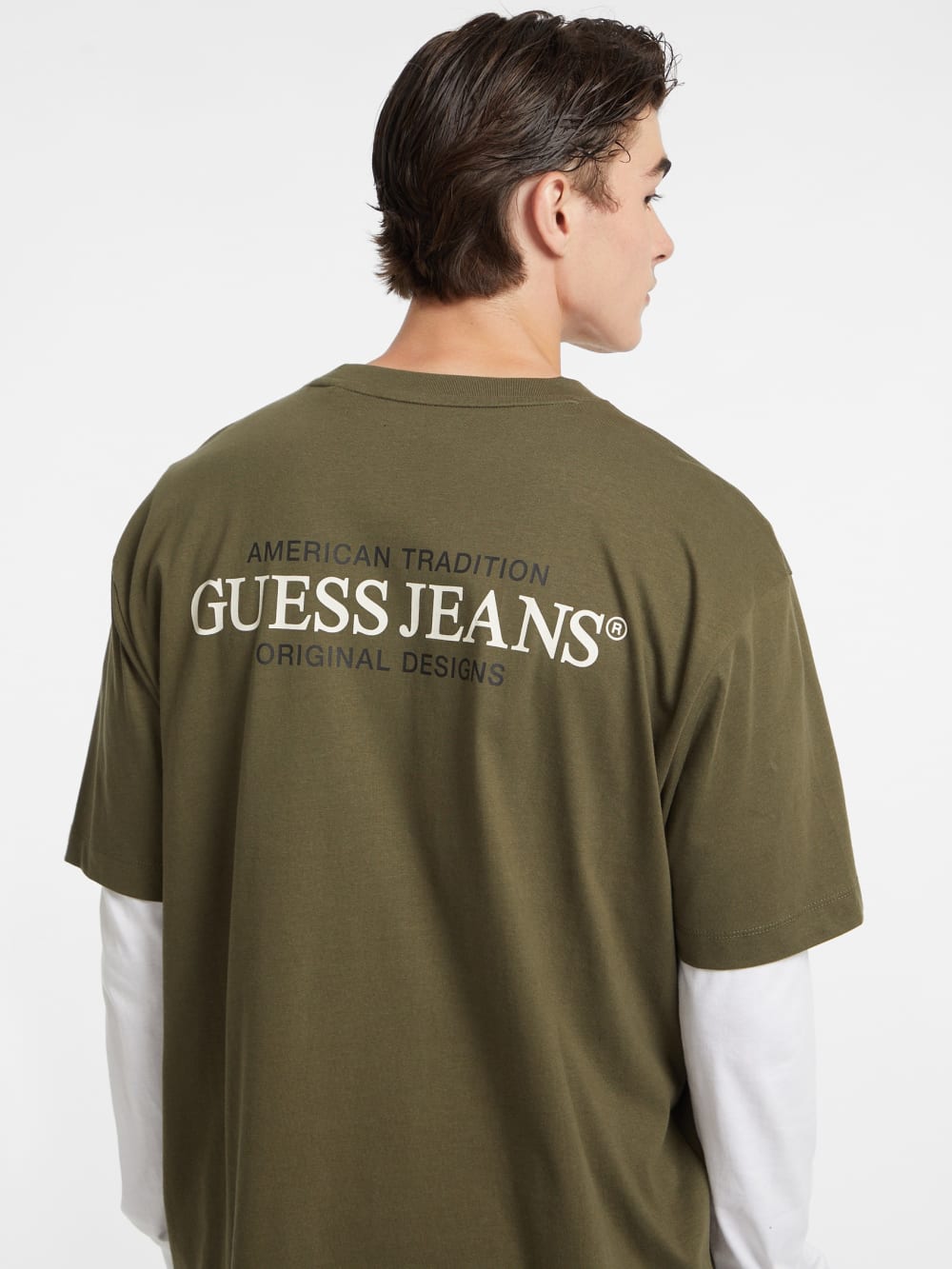 Oversized American Tradition Tee - Guess