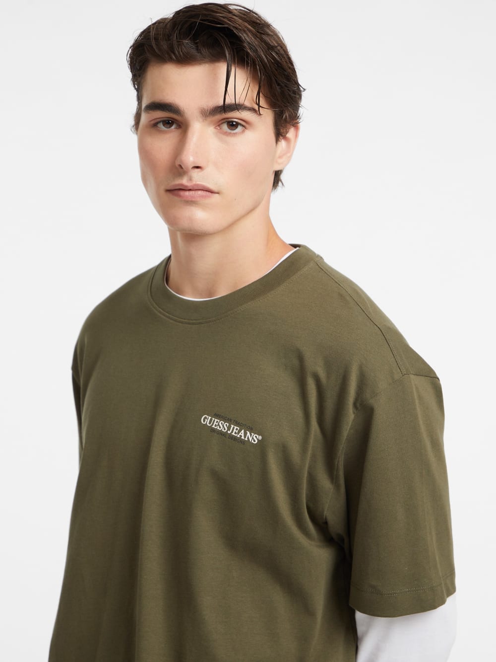 Oversized American Tradition Tee - Guess
