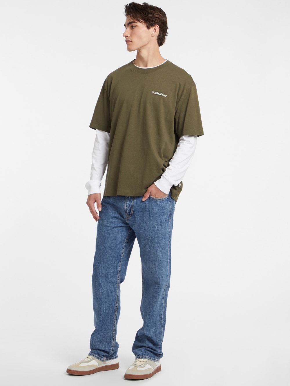 Oversized American Tradition Tee - Guess