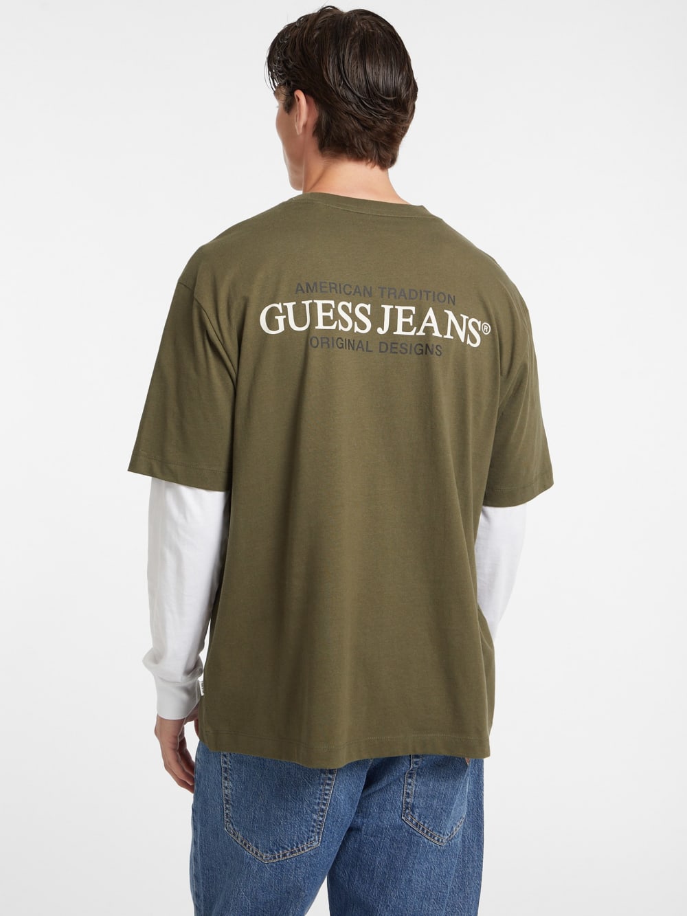 Oversized American Tradition Tee - Guess