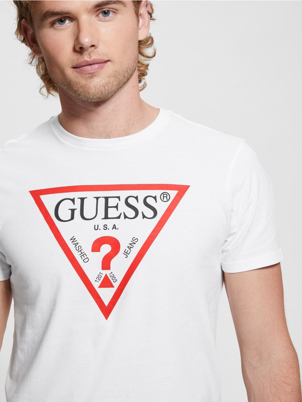 Eco Triangle Classic Tee - Guess