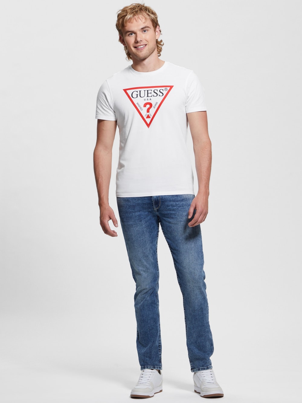 Eco Triangle Classic Tee - Guess