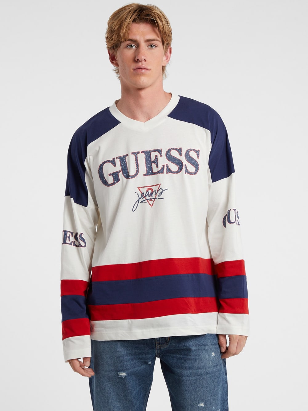 Oversized Hockey Tee - Guess