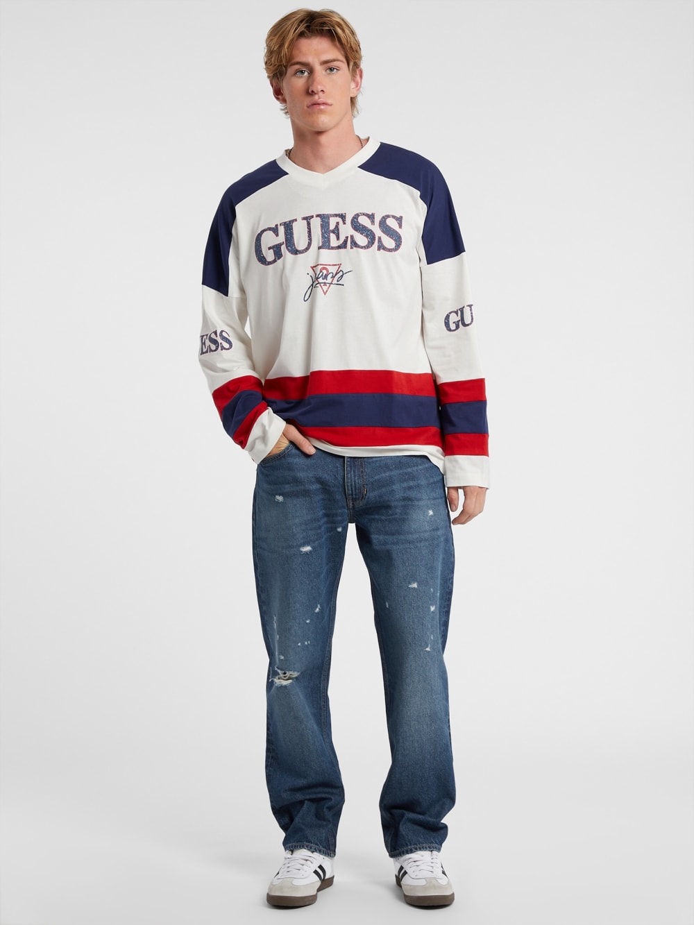 Oversized Hockey Tee - Guess