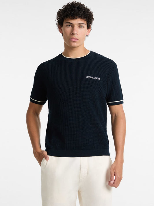 Crewneck Sweater Tee - Guess