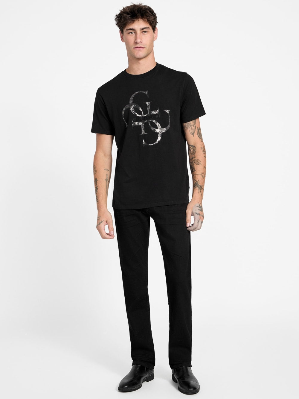 Eco Shimmer Quattro G Tee - Guess