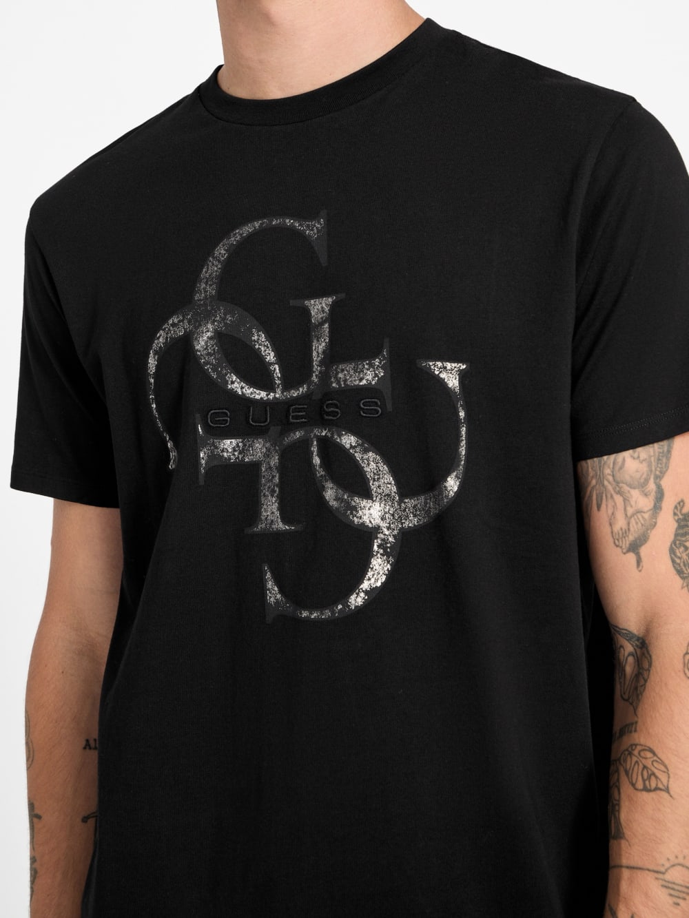 Eco Shimmer Quattro G Tee - Guess